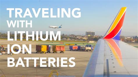 How do you pack lithium batteries for air travel?