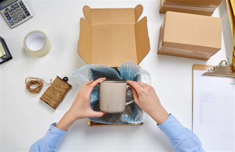 How do you pack mugs for shipping?