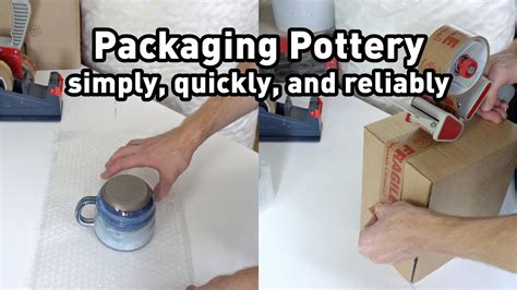 How do you pack pottery for air travel?