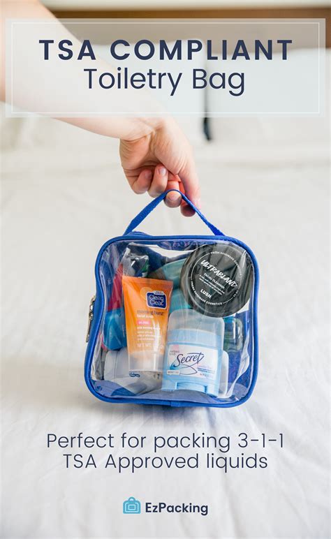 How do you pack toiletries in checked luggage?