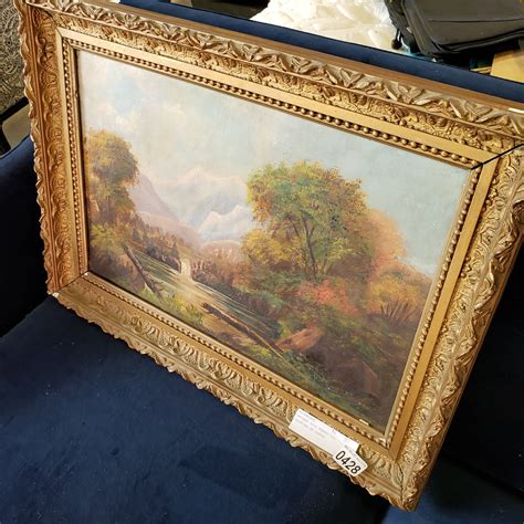 How do you paint an old oil painting?