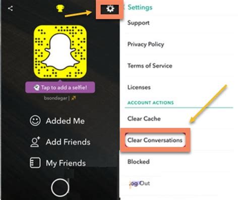 How do you permanently Delete saved Snapchat messages?