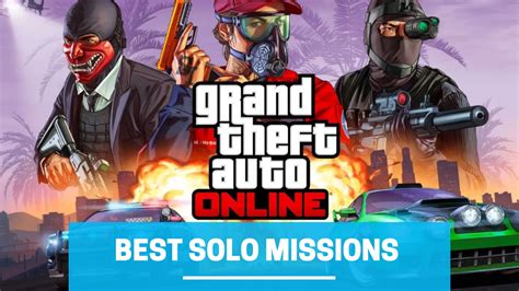 How do you play solo missions on GTA Online?