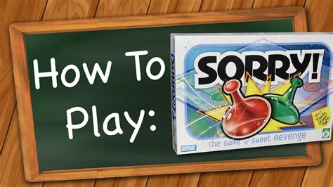 How do you play sorry?