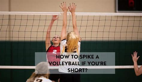 How do you play volleyball if you're short?