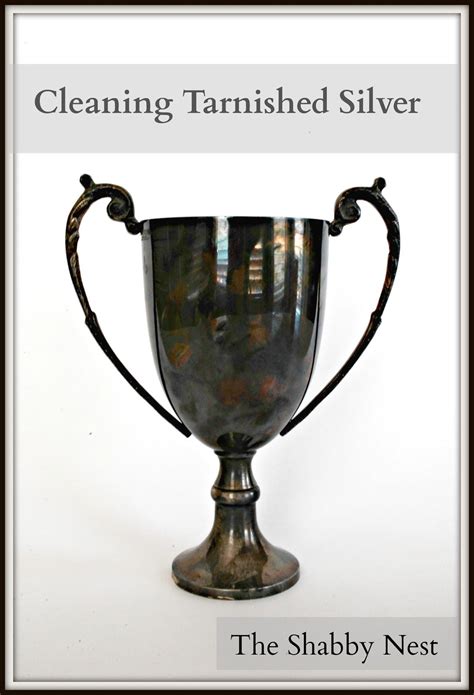 How do you polish tarnished trophies?
