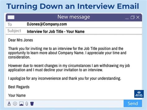 How do you politely decline a second interview?