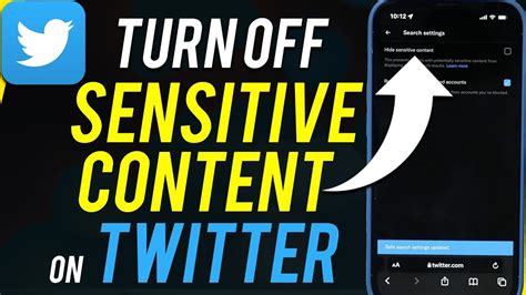 How do you post sensitive content on Twitter?