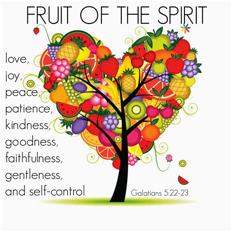 How do you practice the fruits of the Holy Spirit?