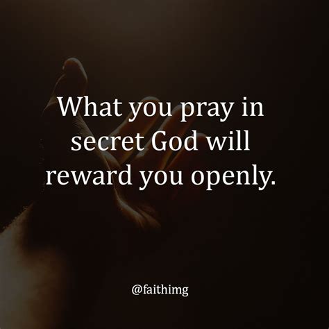 How do you pray in secret?