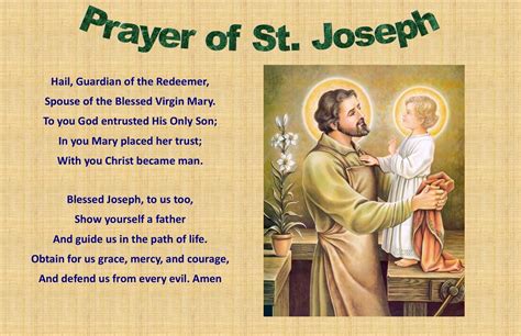 How do you pray to St Joseph for financial help?