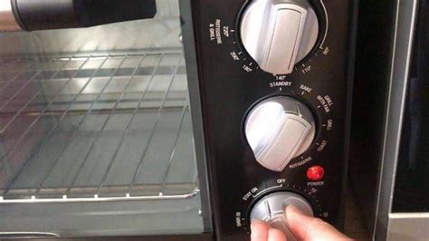 How do you preheat an oven for the first time?