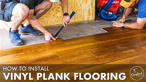 How do you prep a floor for vinyl plank flooring?