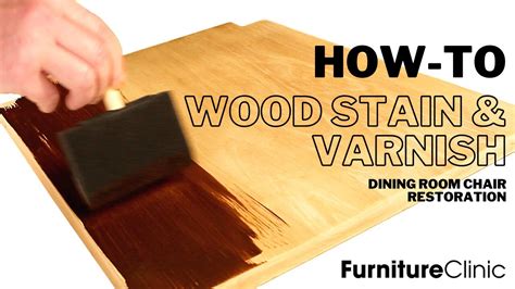 How do you prepare varnished wood for varnishing?