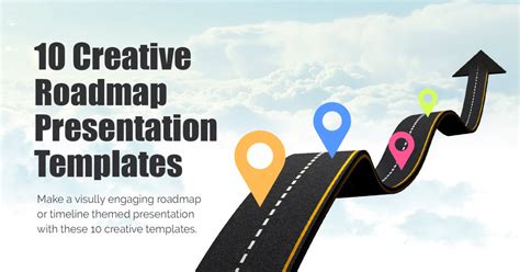 How do you present a roadmap in a presentation?