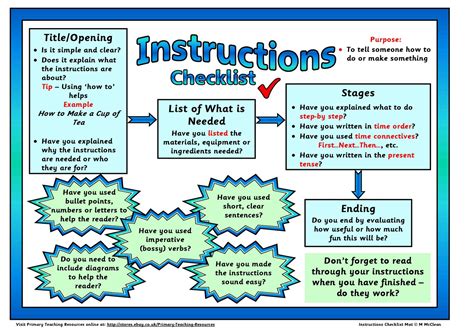 How do you present instruction?