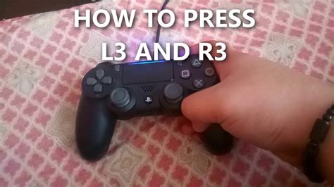 How do you press L3?