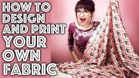 How do you print patterns onto fabric?