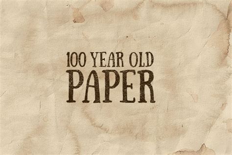 How do you protect 100 year old paper?