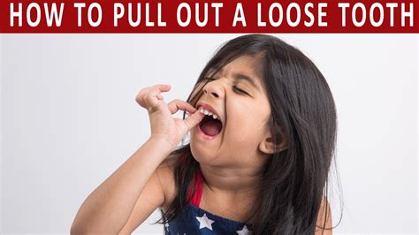 How do you pull a tooth out without it hurting?