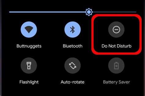 How do you put an Android on Do Not Disturb?