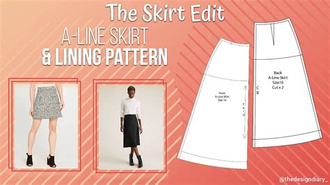 How do you put lining in a skirt?