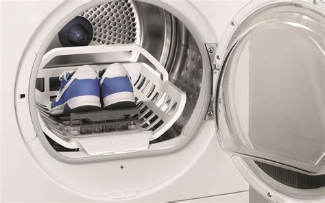 How do you put shoes in the dryer without noise?