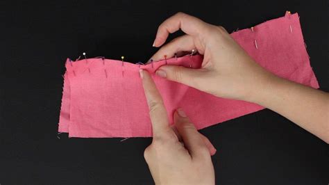 How do you put trim on fabric?