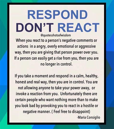 How do you react to someone you don't like?