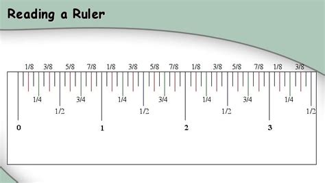 How do you read a scale ruler?