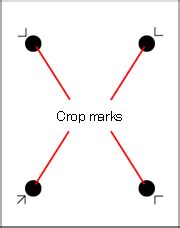 How do you read crop marks?