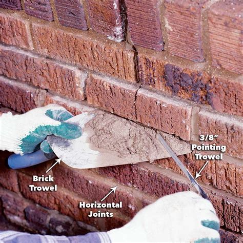 How do you reattach a broken brick?