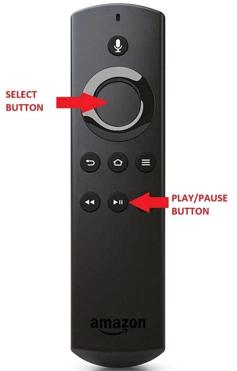 How do you reboot Fire Stick remote?