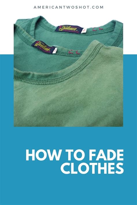 How do you recolor faded clothes?