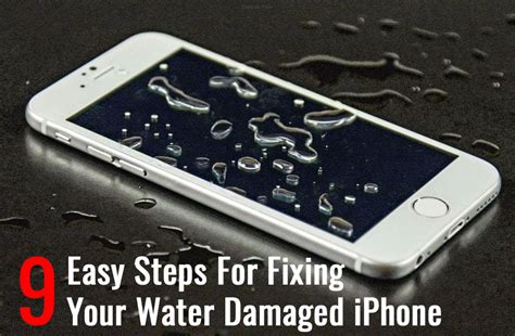How do you recover from water damage?