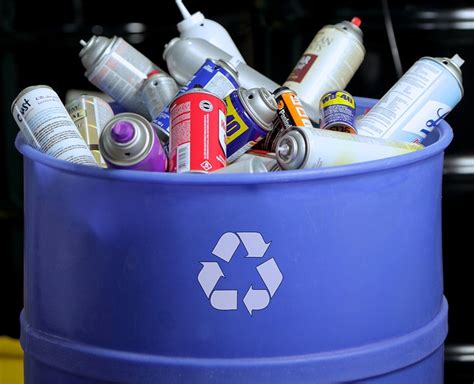 How do you recycle aerosol cans in Vancouver?