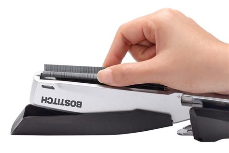 How do you refill a long stapler?