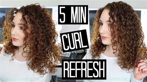 How do you refresh 2B curls after sleeping?