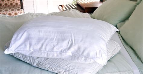 How do you refresh old pillows?