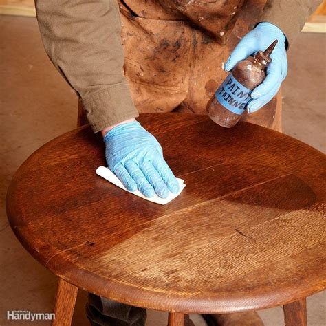 How do you refurbish old varnish?