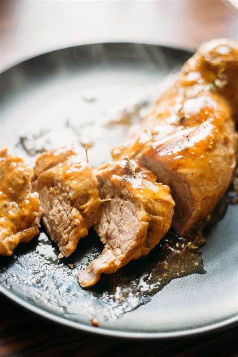 How do you reheat a fully cooked pork tenderloin?