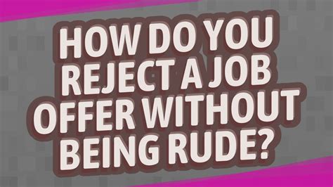 How do you reject a guy without being rude?