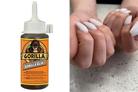 How do you remove Gorilla Glue from fake nails?