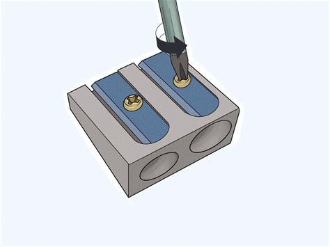 How do you remove a blade from a sharpener?