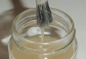 How do you remove casein glue?