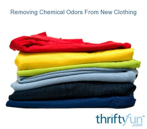 How do you remove chemicals from new clothes?