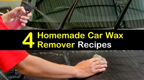 How do you remove dried wax?