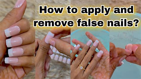 How do you remove fake nail glue?