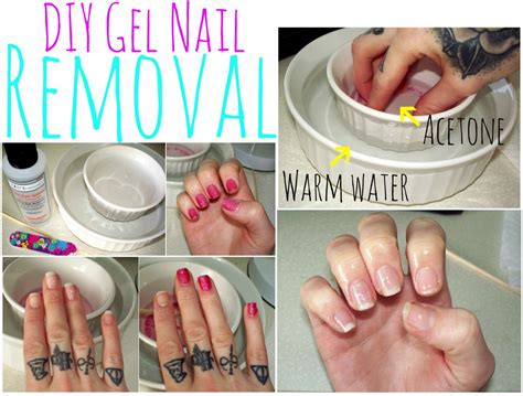 How do you remove fake nails naturally?