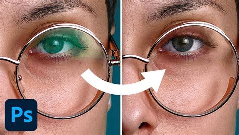 How do you remove glare from glasses in real life?